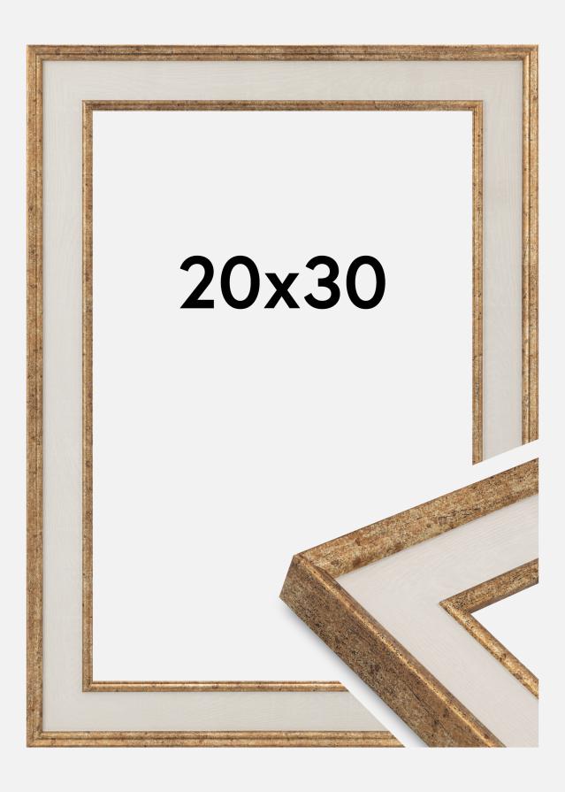 Rahmen Linea Acrylglas Maple / Bronze 20x30 cm