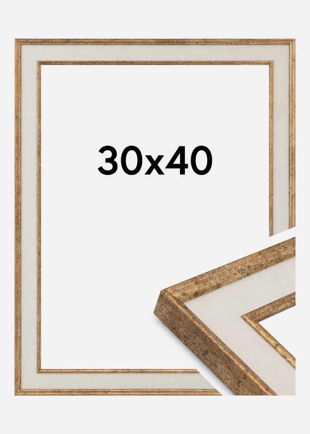 Rahmen Linea Acrylglas Maple / Bronze 30x40 cm