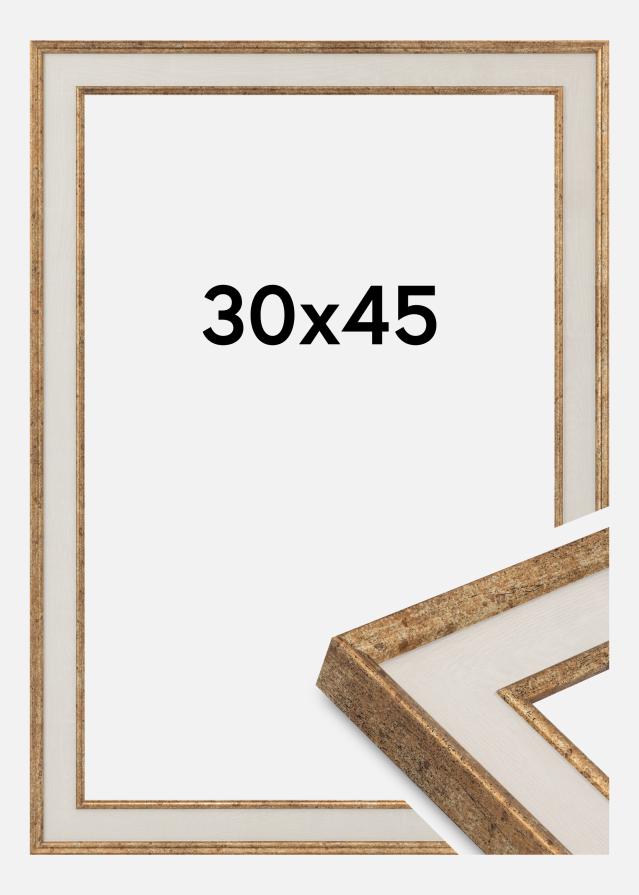 Rahmen Linea Acrylglas Maple / Bronze 30x45 cm