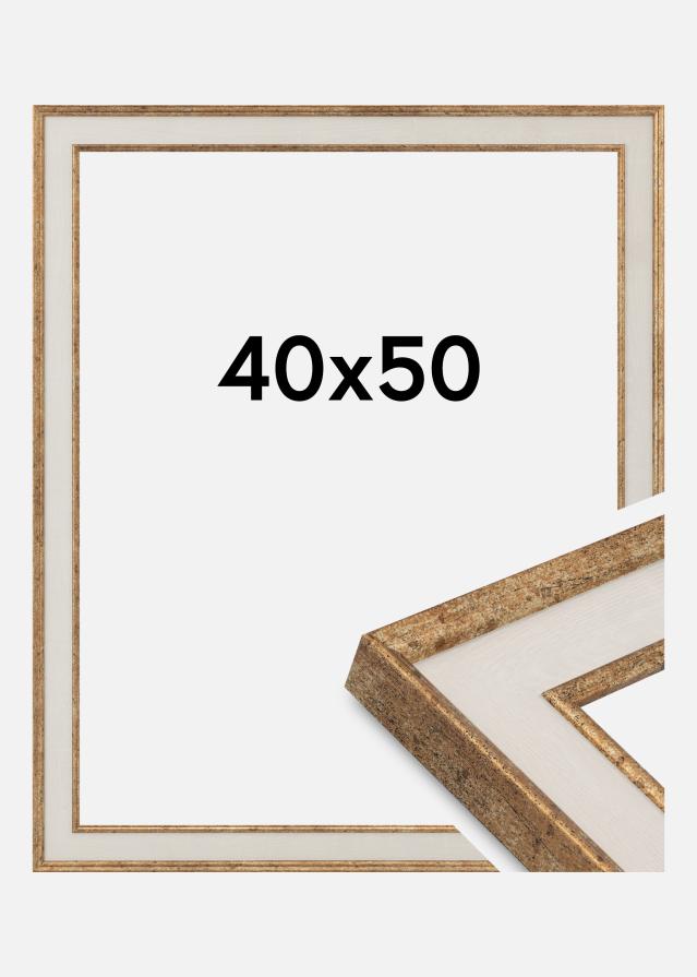 Rahmen Linea Acrylglas Maple / Bronze 40x50 cm