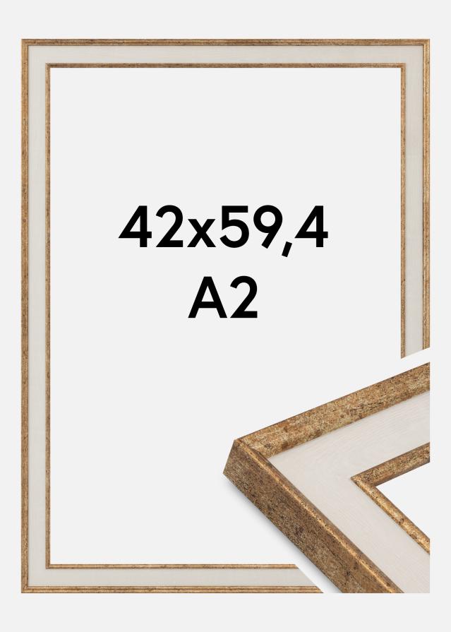 Rahmen Linea Acrylglas Maple / Bronze 42x59.4 cm (A2)