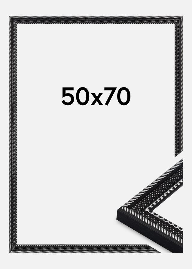 Rahmen Trellis Acrylglas Vintage Black 50x70 cm