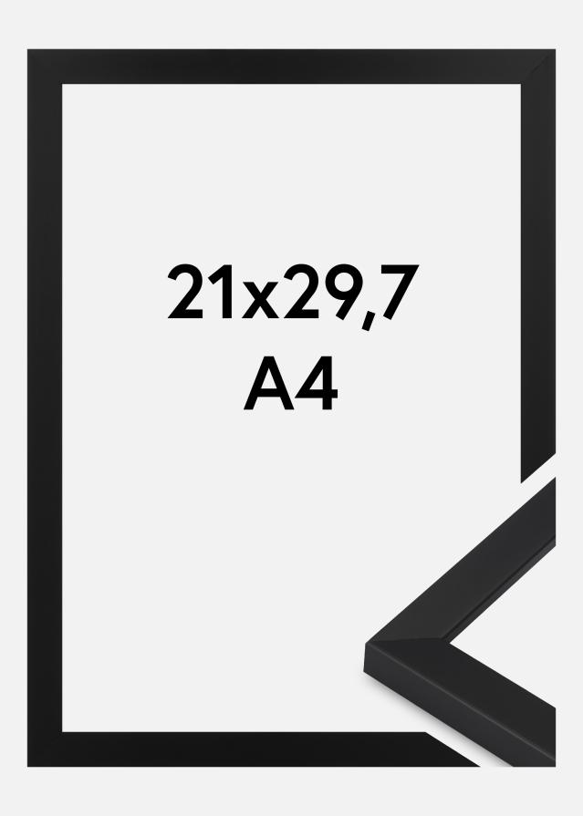 Rahmen Oban Acrylglas Schwarz 21x29.7 cm (A4)