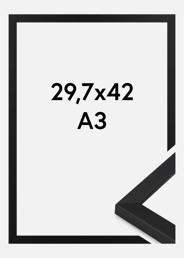 Rahmen Oban Acrylglas Schwarz 29.7x42 cm (A3)