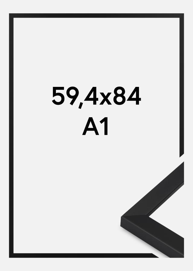 Rahmen Oban Acrylglas Schwarz 59.4x84 cm (A1)