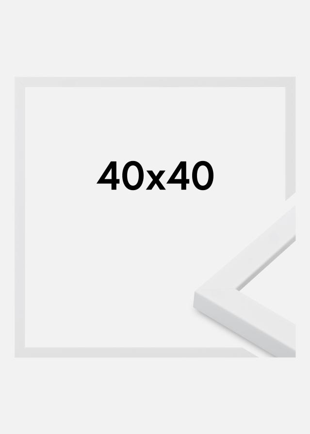 Rahmen Oban Acrylglas Weiß 40x40 cm