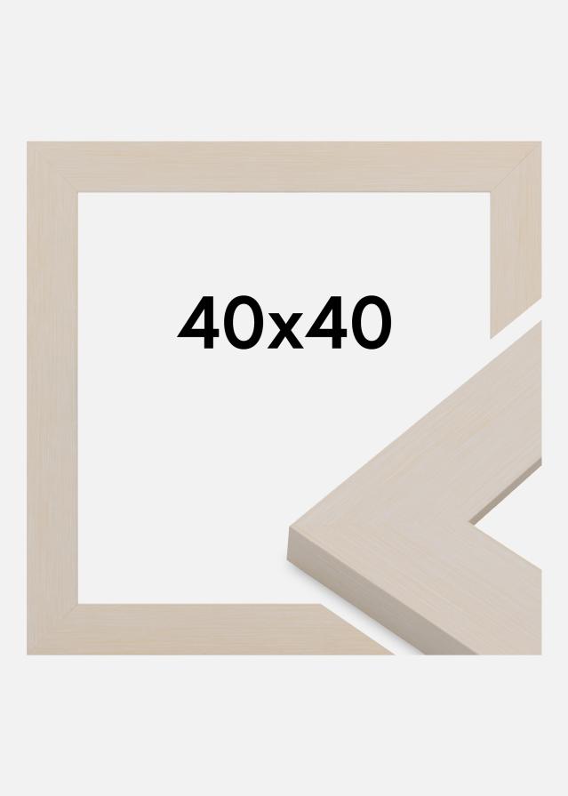 Rahmen Pembrokeshire Acrylglas Weiß 40x40 cm