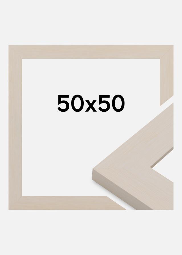 Rahmen Pembrokeshire Acrylglas Weiß 50x50 cm