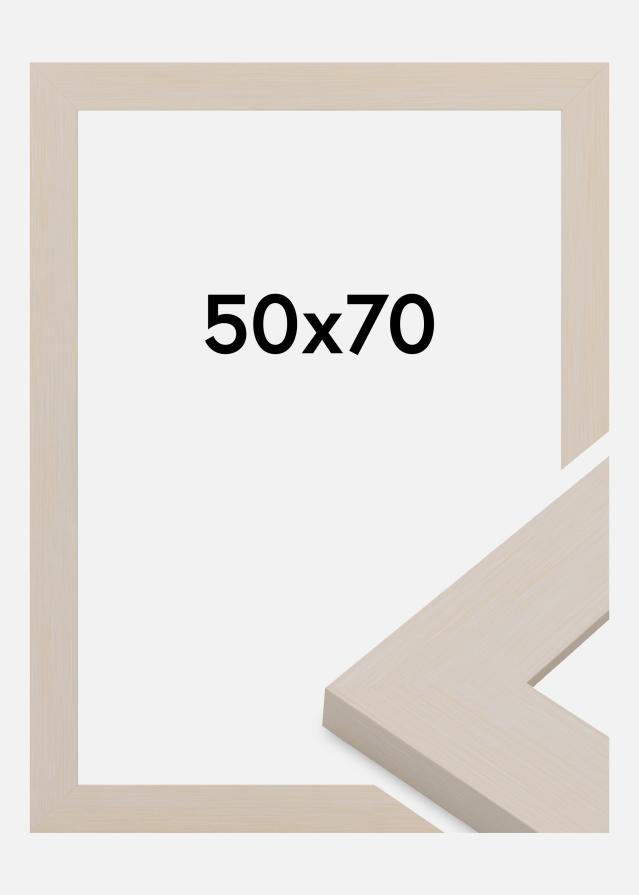 Rahmen Pembrokeshire Acrylglas Weiß 50x70 cm