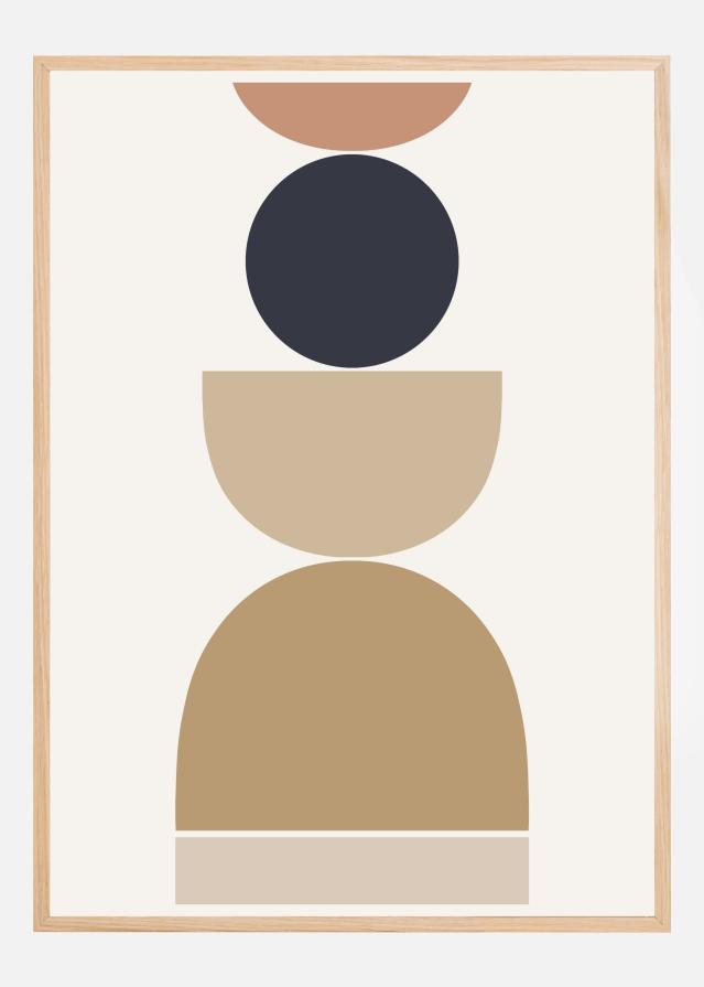 Abstract Geometric Harmony Poster