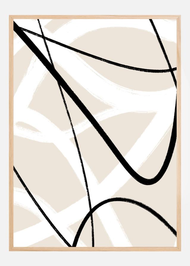 Fluid Line Dance Poster