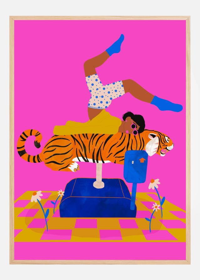 Put a tiger in your heart Poster