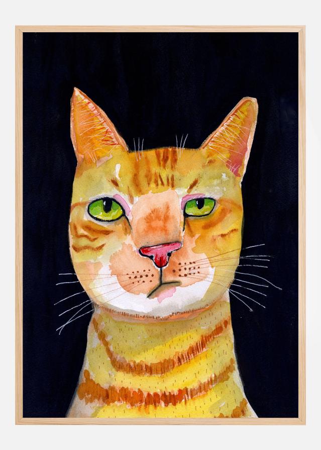 Ginger Cat Poster