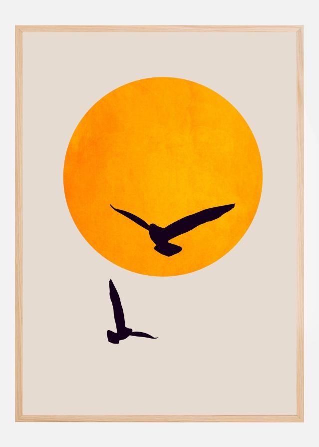Birds In the Sky Poster