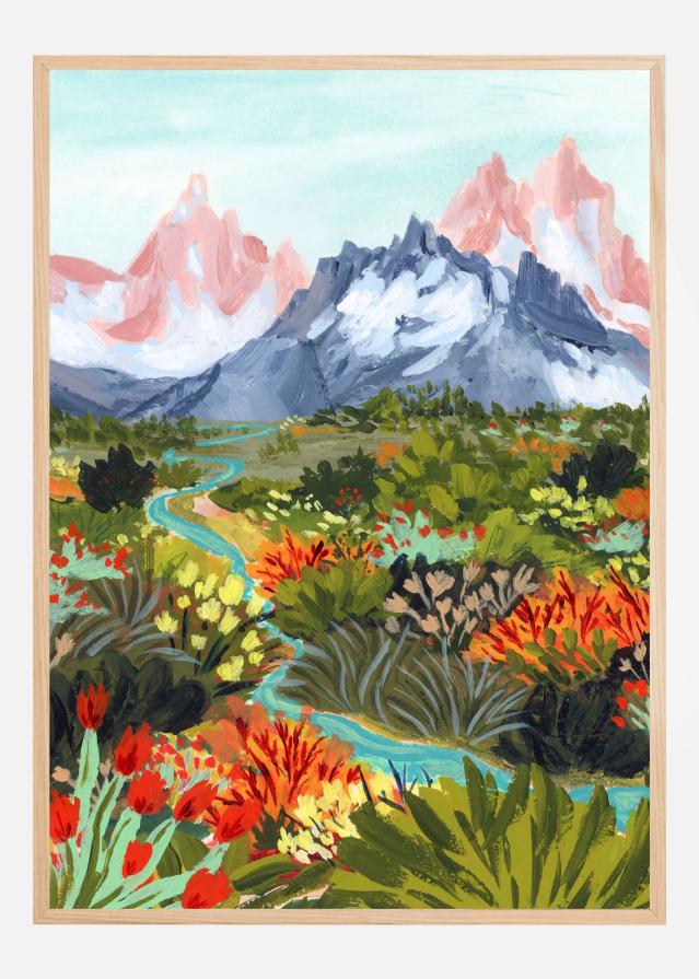 Autumn Mountains Poster