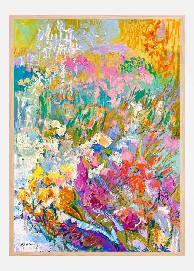 Vibrant Garden Dream Poster