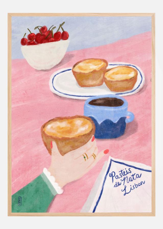 With Love From Lisbon - Food and Travel Art Poster