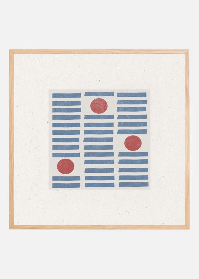 Red Circles Poster