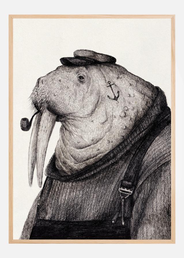 Sea Captain's Wisdom Poster