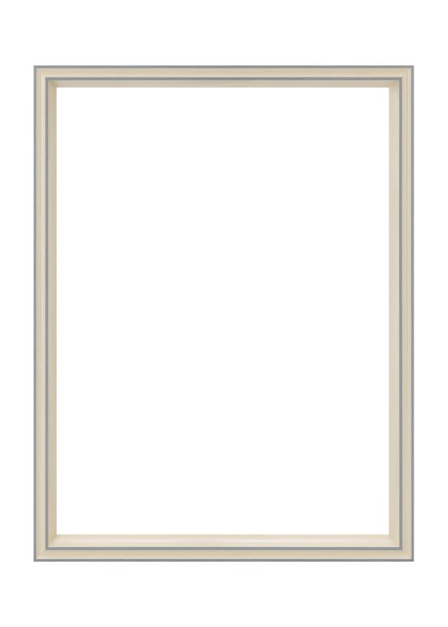 Rahmen Riga Acrylglas Stone White / Bluish Grey 70x100 cm