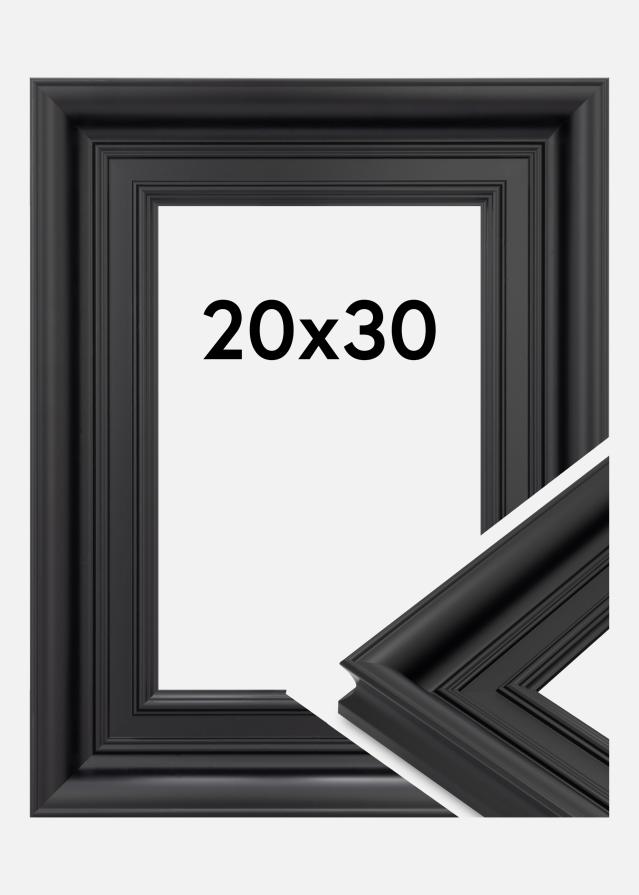 Rahmen Scarborough Acrylglas Schwarz 20x30 cm