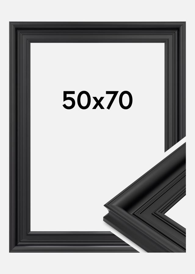 Rahmen Scarborough Acrylglas Schwarz 50x70 cm