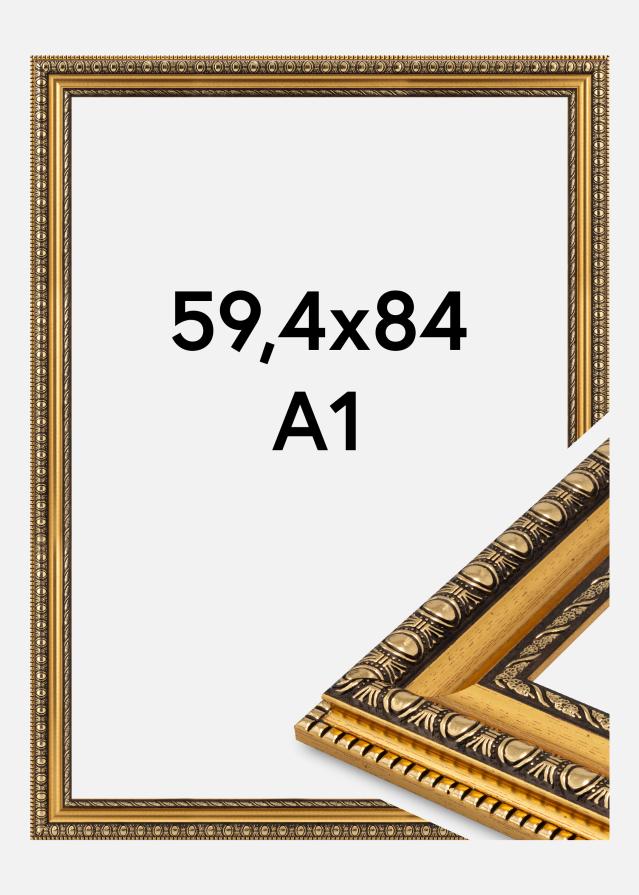 Rahmen Ornato Acrylglas Gold 59.4x84 cm (A1)