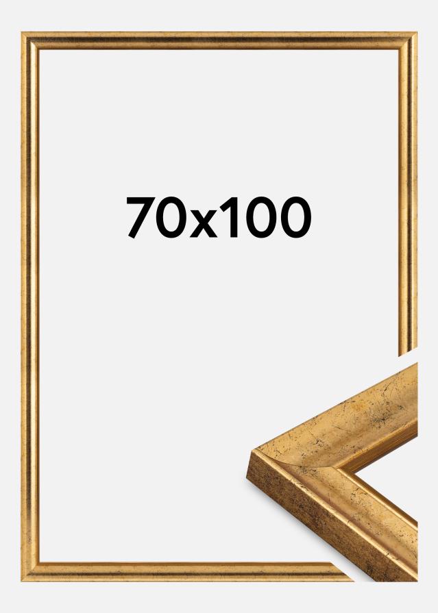 Rahmen Conca Acrylglas Gold 70x100 cm