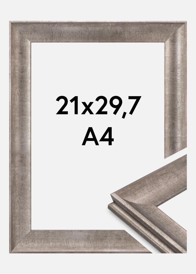 Rahmen Conca Acrylglas Silber 21x29.7 cm (A4)