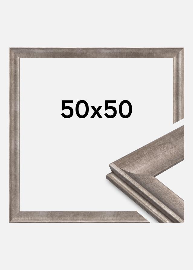 Rahmen Conca Acrylglas Silber 50x50 cm