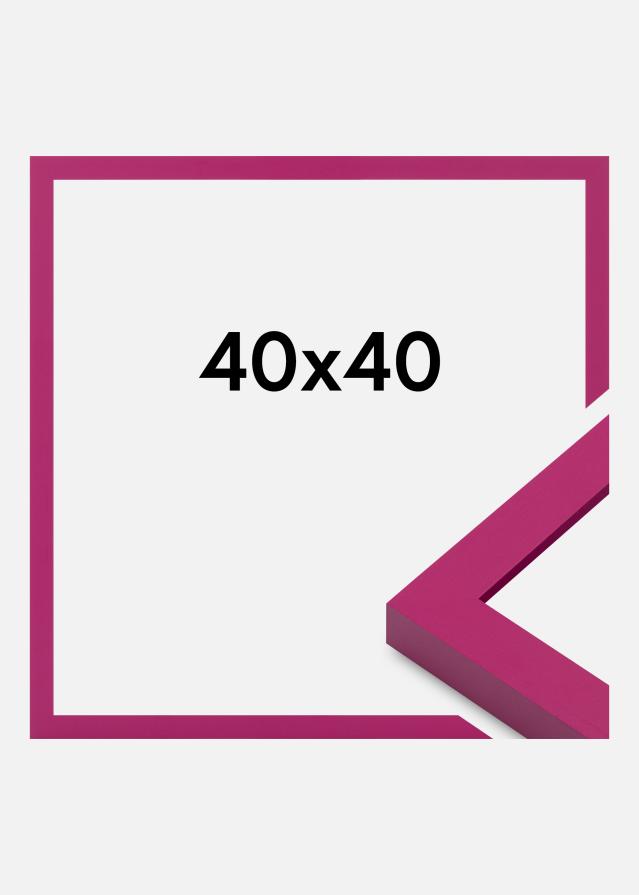 Rahmen Selection Acrylglas Bubblegum Pink 40x40 cm