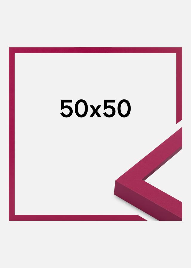 Rahmen Selection Acrylglas Hot Pink 50x50 cm