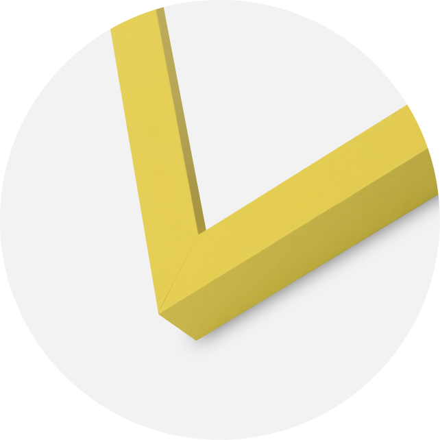 Rahmen Selection Acrylglas Yellow 59.4x84 cm (A1)