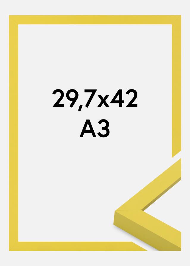 Rahmen Selection Acrylglas Yellow 29.7x42 cm (A3)