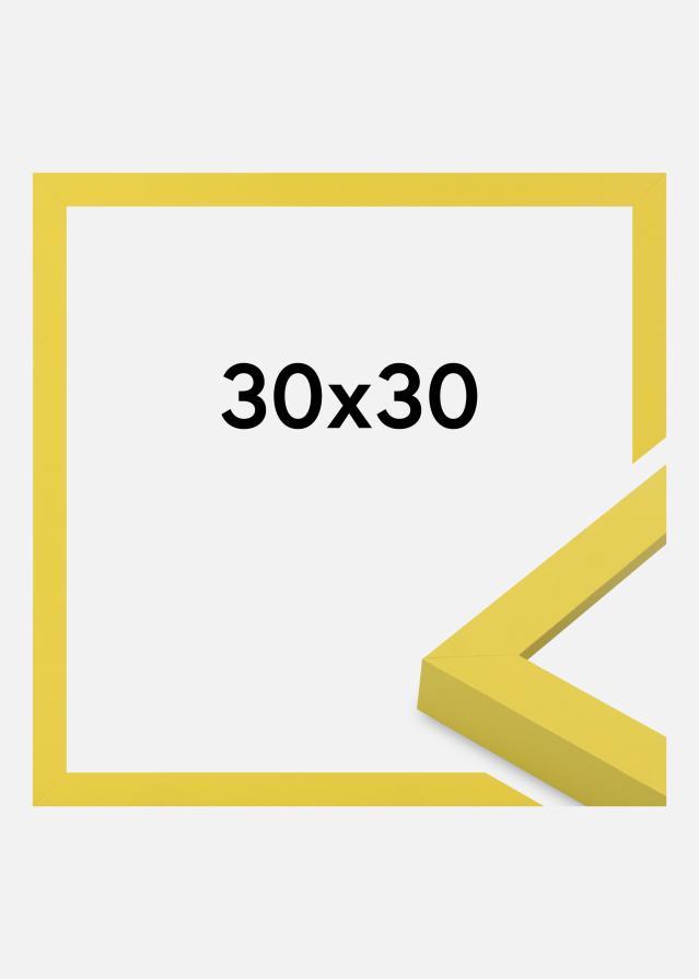 Rahmen Selection Acrylglas Yellow 30x30 cm