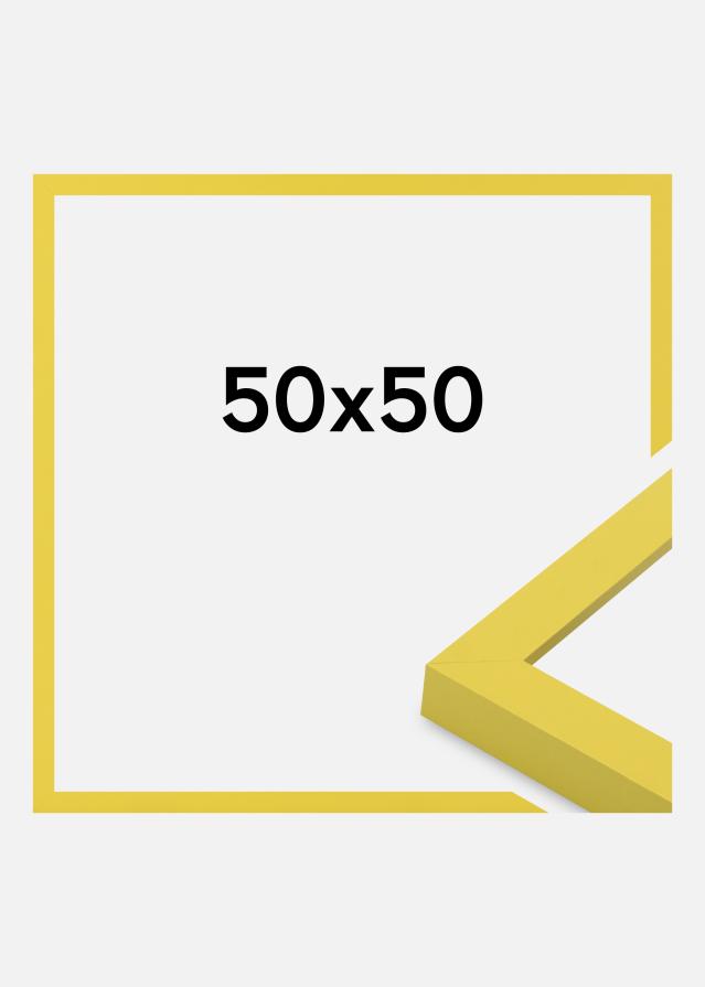 Rahmen Selection Acrylglas Yellow 50x50 cm