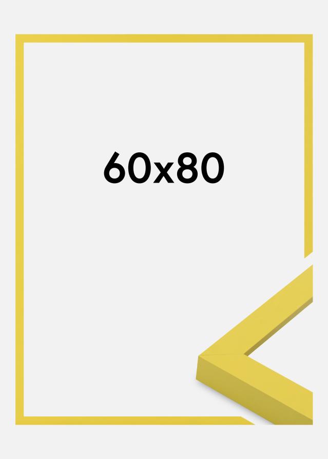 Rahmen Selection Acrylglas Yellow 60x80 cm