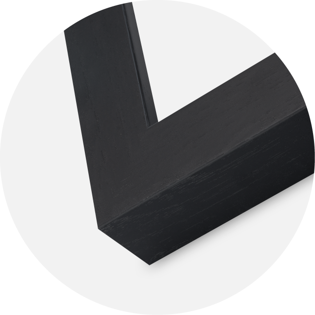 Rahmen Wells Acrylglas Schwarz 21x29.7 cm (A4)