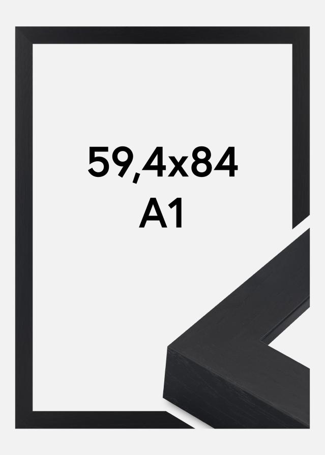 Rahmen Wells Acrylglas Schwarz 59.4x84 cm (A1)