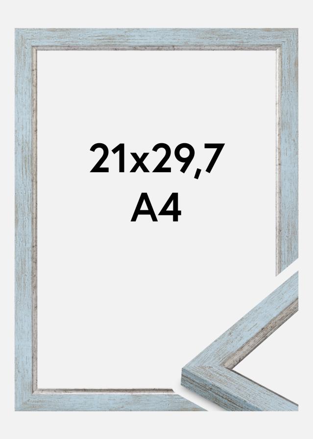 Rahmen Whitby Acrylglas Blau 21x29.7 cm (A4)