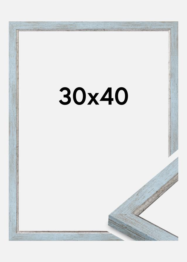 Rahmen Whitby Acrylglas Blau 30x40 cm