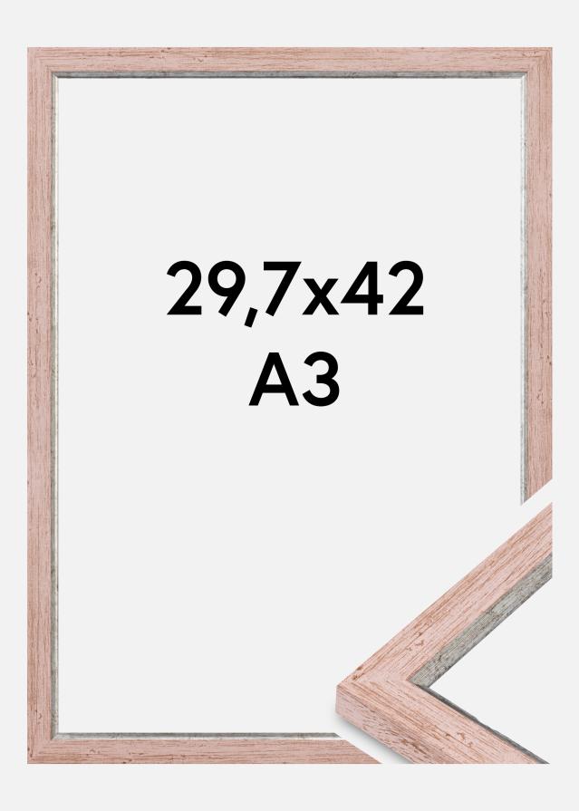 Rahmen Whitby Acrylglas Rot 29.7x42 cm (A3)