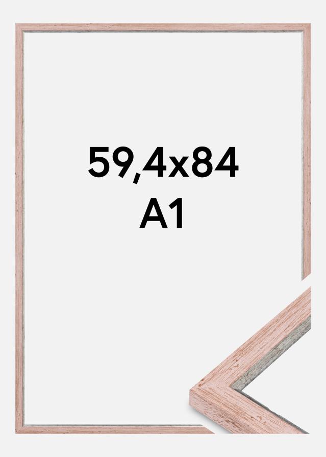 Rahmen Whitby Acrylglas Rot 59.4x84 cm (A1)