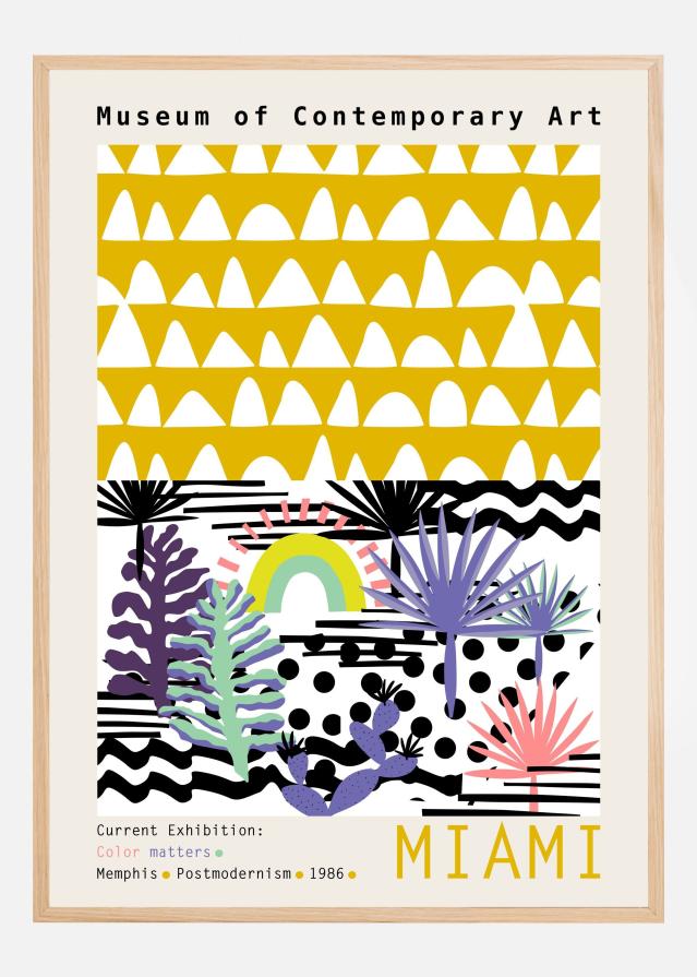 Museum of Contemporary Art Miami Poster