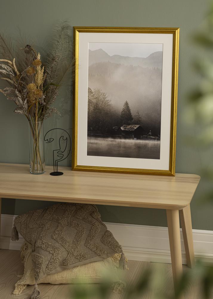 Rahmen Västkusten Acrylglas Gold 12x36 inches (30,48x91,44 cm)