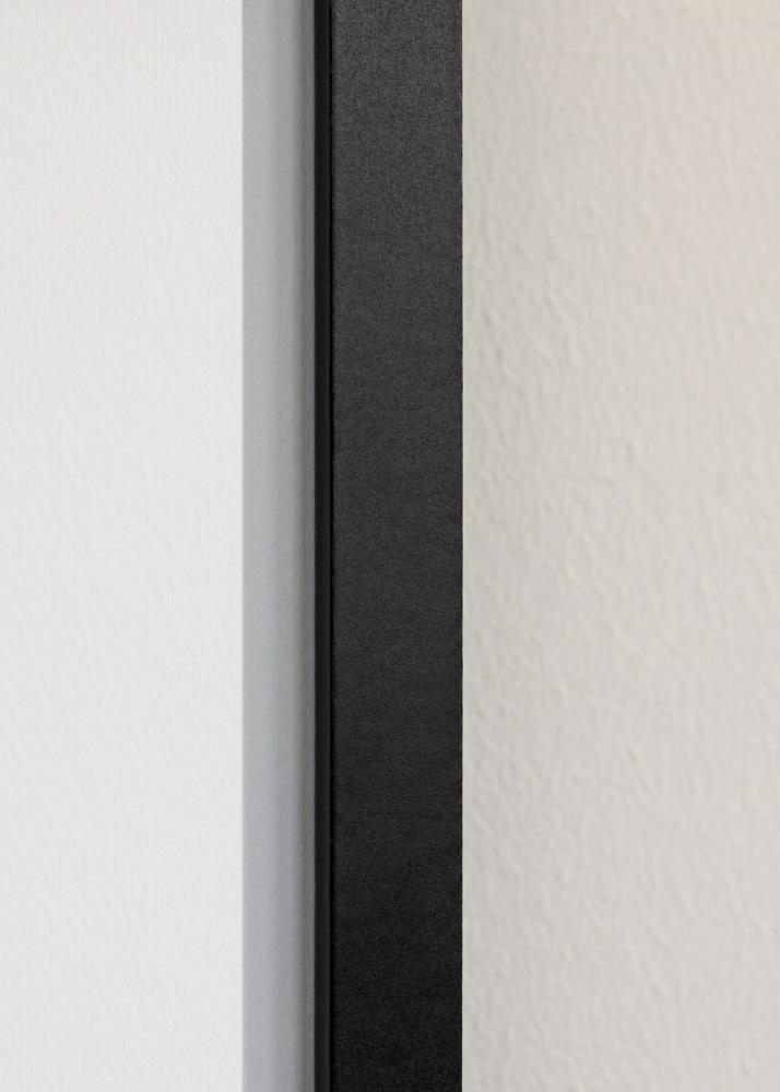 Rahmen Selection Schwarz 60x100 cm - Passepartout Weiß 50x90 cm