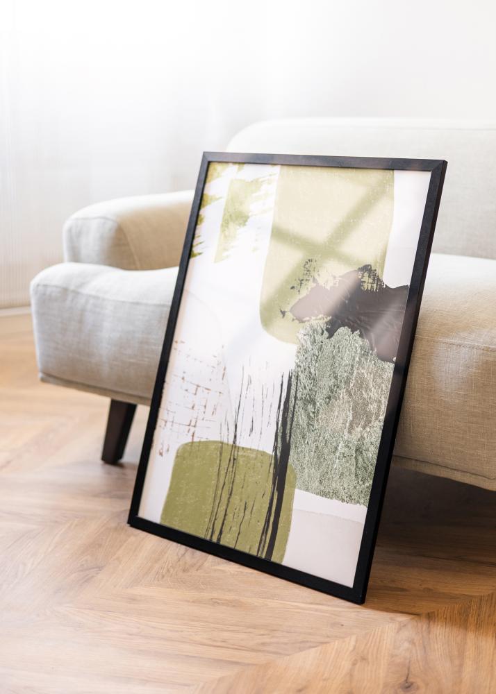 Rahmen BGA Classic Acrylglas Schwarz 50x75 cm
