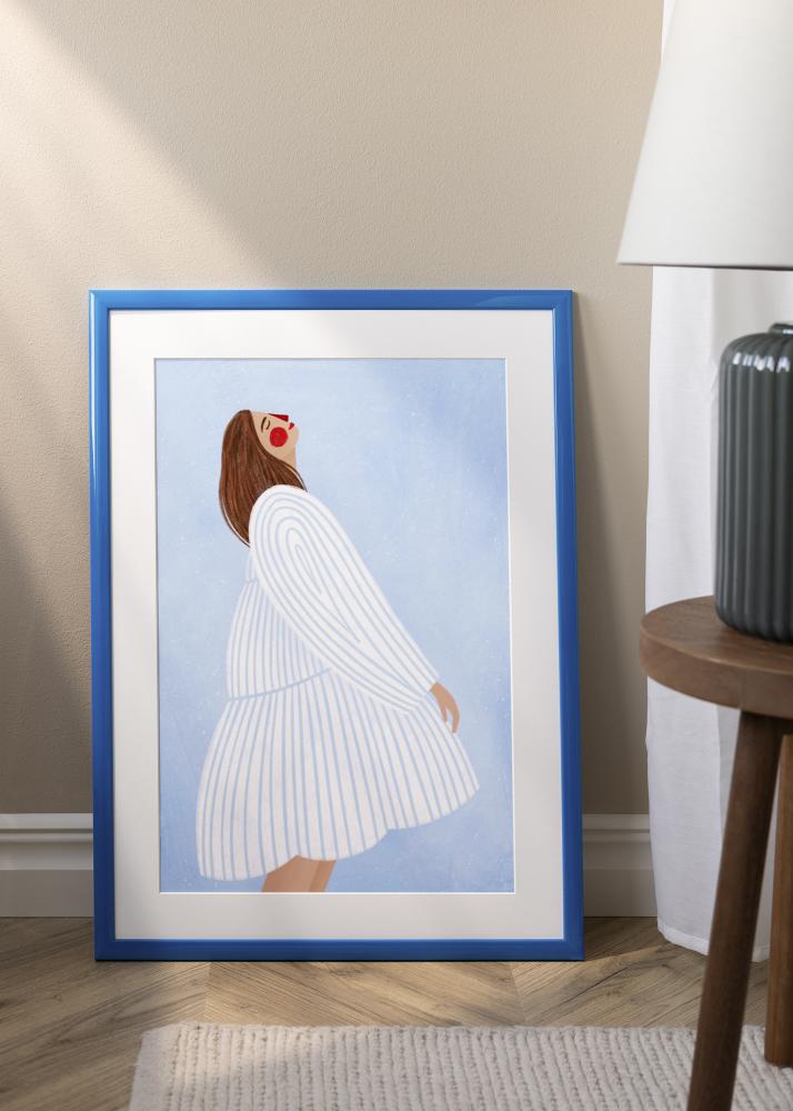 Rahmen Dorset Acrylglas Blau 42x59.4 cm (A2)