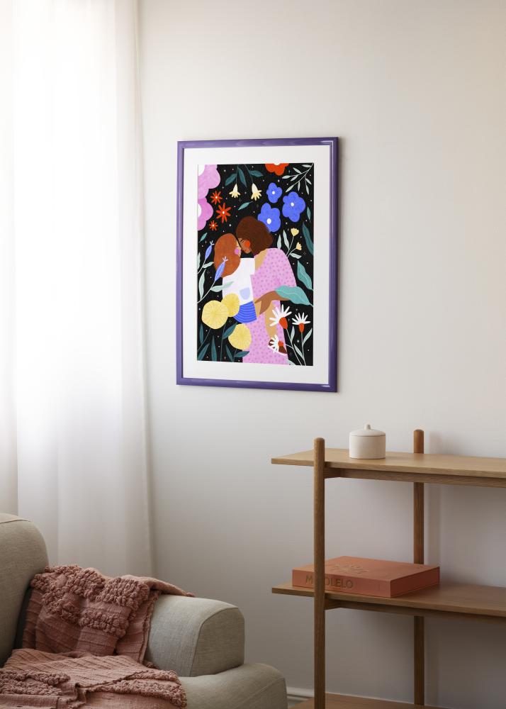 Rahmen Dorset Acrylglas Lila 30x45 cm