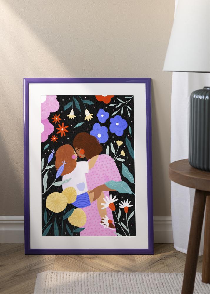 Rahmen Dorset Acrylglas Lila 30x45 cm